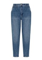 Bayan Mavi Ultra Yüksek Bel Slouchy Jean