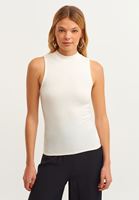 Bayan Krem Balıkçı Yaka Atlet