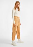 Bayan Turuncu Ultra Yüksek Bel Slouchy Pantolon