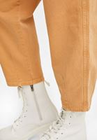 Bayan Turuncu Ultra Yüksek Bel Slouchy Pantolon