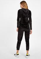 Bayan Siyah Yumuşak Tuşeli  Jogger Pantolon