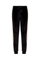 Bayan Siyah Yumuşak Tuşeli  Jogger Pantolon