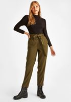 Bayan Siyah Kolları Büzgü Detaylı Bluz