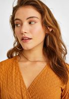 Bayan Altın Büyük Halka Küpe