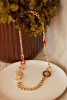 Bayan Altın Tasarım Zincir Kolye