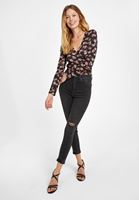 Bayan Gri Ultra Yüksek Bel Pantolon