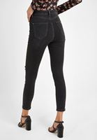 Bayan Gri Ultra Yüksek Bel Pantolon