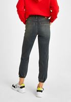 Bayan Mavi Ultra Yüksek Bel Jogger Pantolon