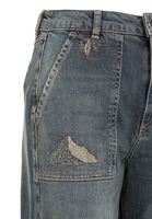 Bayan Mavi Ultra Yüksek Bel Jogger Pantolon