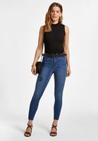 Bayan Siyah Çift Tokalı Kemer