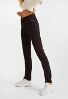 Bayan Siyah Yüksek Bel Slim Pantolon