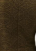 Bayan Yeşil Ajurlu Mini Elbise