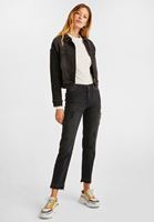 Women Black Mid Rise Jeans