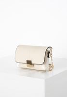 Bayan Krem Toka Detaylı Askılı Çanta
