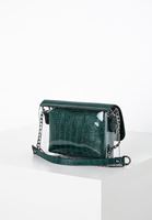 Bayan Yeşil Toka Detaylı Askılı Çanta