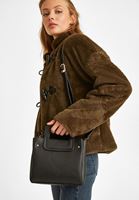 Bayan Siyah Mini Kol Çantası