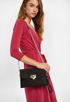 Bayan Siyah Toka Detaylı Çanta