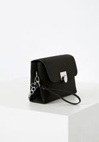 Bayan Siyah Toka Detaylı Çanta