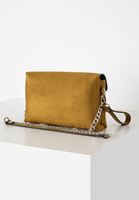 Bayan Yeşil Toka Detaylı Süet Çanta