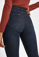 Bayan Mavi Yüksek Bel Skinny  Kot Pantolon ( MODAL )