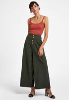 Bayan Kahverengi İnce Askılı Kısa Atlet