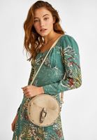 Bayan Krem Toka Detaylı Askılı Çanta