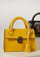 Bayan Sarı Mini Kol Çantası
