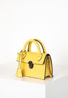 Bayan Sarı Mini Kol Çantası