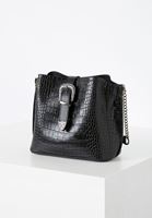 Bayan Siyah Toka Detaylı Çanta