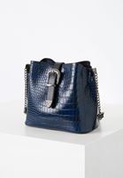 Bayan Lacivert Toka Detaylı Çanta