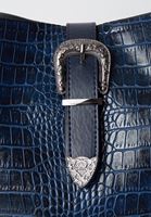 Bayan Lacivert Toka Detaylı Çanta