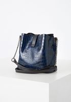 Bayan Lacivert Toka Detaylı Çanta