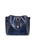 Bayan Lacivert Toka Detaylı Çanta