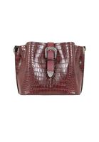 Bayan Bordo Toka Detaylı Çanta