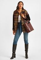 Bayan Bordo Büyük Kol Çantası