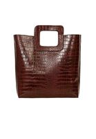 Bayan Bordo Büyük Kol Çantası