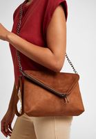 Bayan Kahverengi Fermuar Detaylı Askılı Çanta
