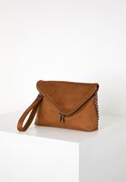 Bayan Kahverengi Fermuar Detaylı Askılı Çanta