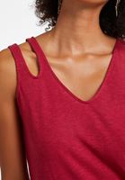 Bayan Pembe Kesik Detaylı Atlet