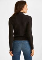 Bayan Siyah Dokulu Boğazlı Kazak