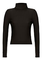 Bayan Siyah Dokulu Boğazlı Kazak