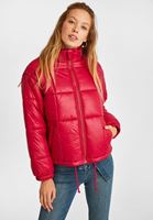 Bayan Pembe Oversize Şişme Mont