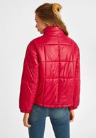 Bayan Pembe Oversize Şişme Mont