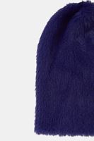 Bayan Lacivert Tüy Detaylı Bere