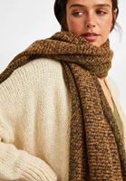 Bayan Yeşil Uzun Kalın Şal