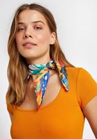 Bayan Çok Renkli Desenli Şal