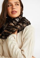 Bayan Çok Renkli Parlak Detaylı Boyunluk