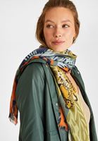 Bayan Çok Renkli Karışık Desenli Uzun Şal