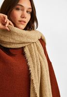 Bayan Kahverengi Uzun Şal