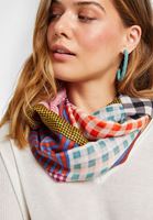 Bayan Pembe Desenli Şal